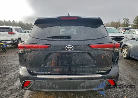 2020 Toyota Highlander Xle из США, поврежденный, VIN 5TDGZRBH0LS026398